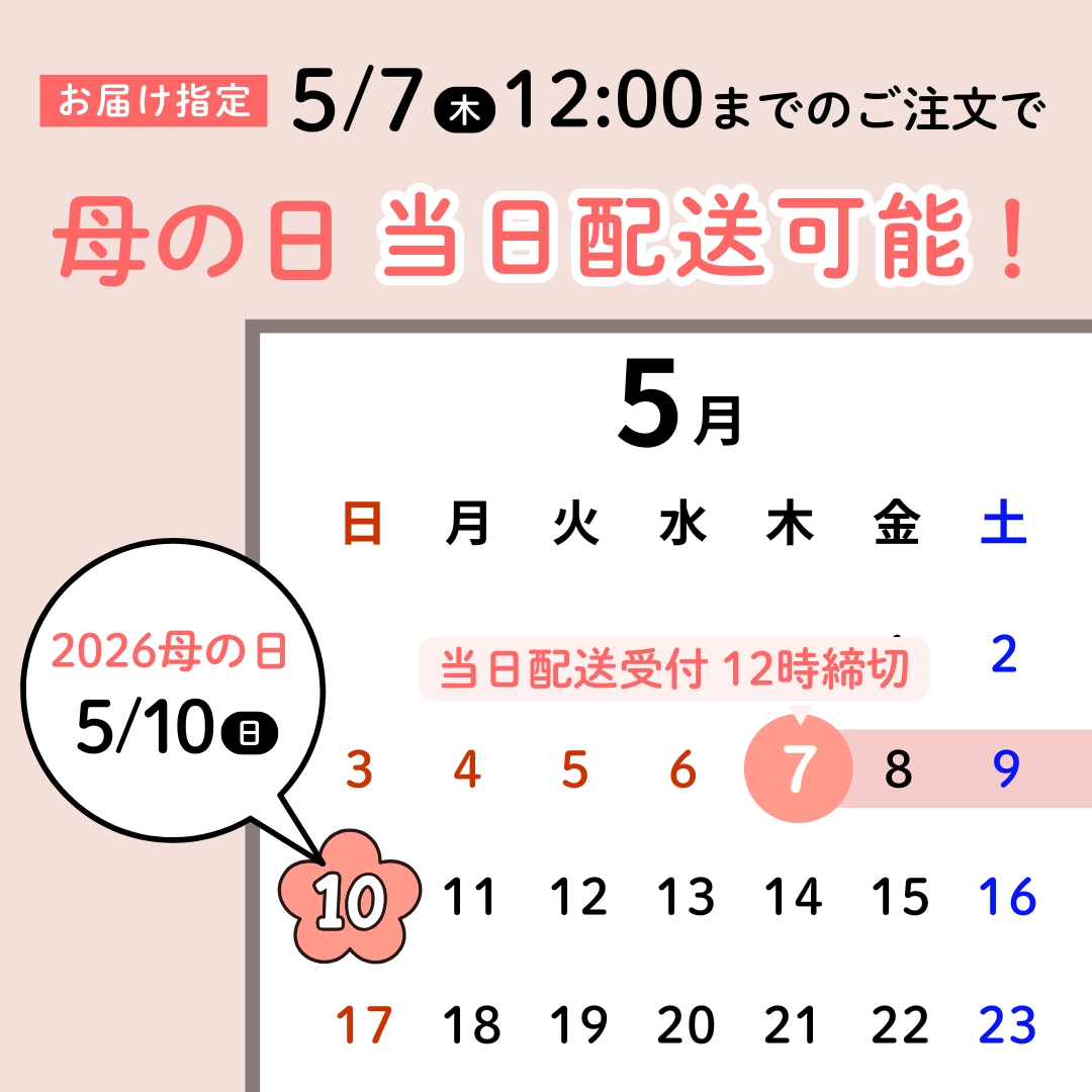母の日 注意事項 石井食品