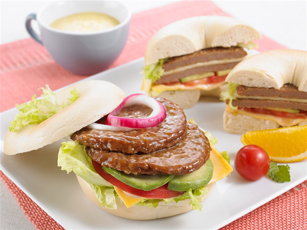【期間限定/ハンバーガー作りに】バーガーパティ テリヤキ味 4袋 通販