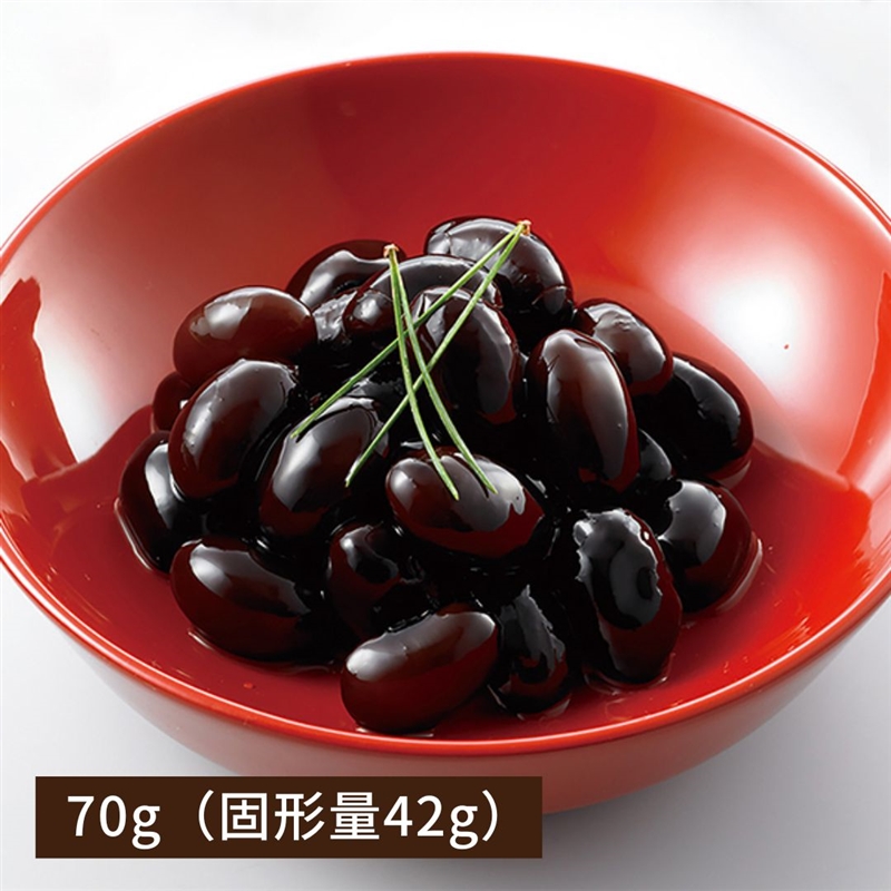 丹波篠山産黒豆煮70g（固形42g）