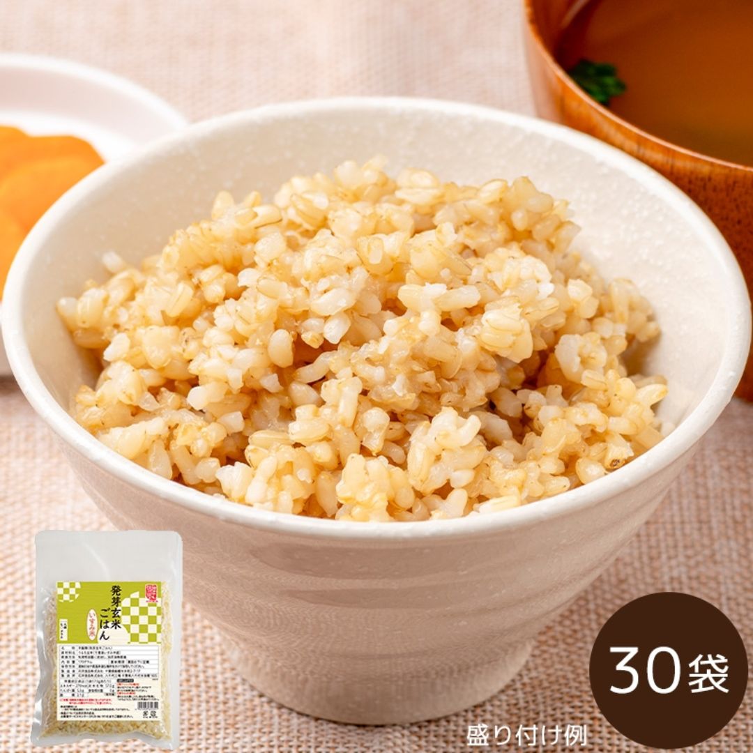 【送料無料】発芽玄米ごはん （170ｇ） 30袋（常温品）
