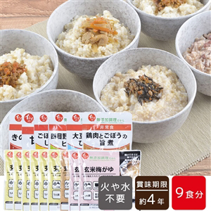 非常食3日分セット1人分（9食）（常温品）