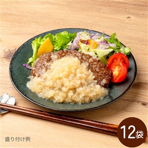【11月5日からお届け/送料無料】千葉市原市の姉崎だいこんおろしソースハンバーグ 12袋（冷蔵品）
