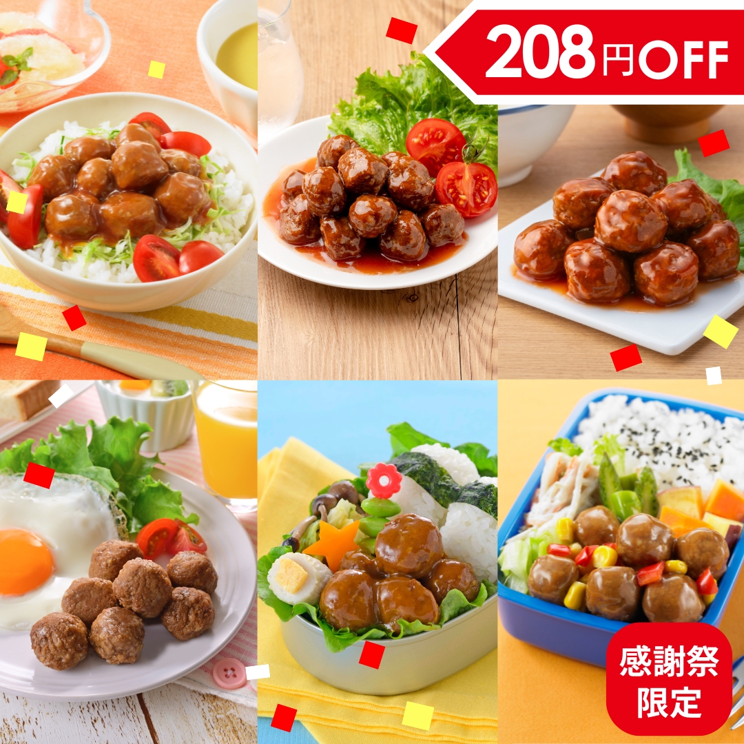 【感謝祭限定】イシイのミートボール6種12袋（冷蔵・常温品）