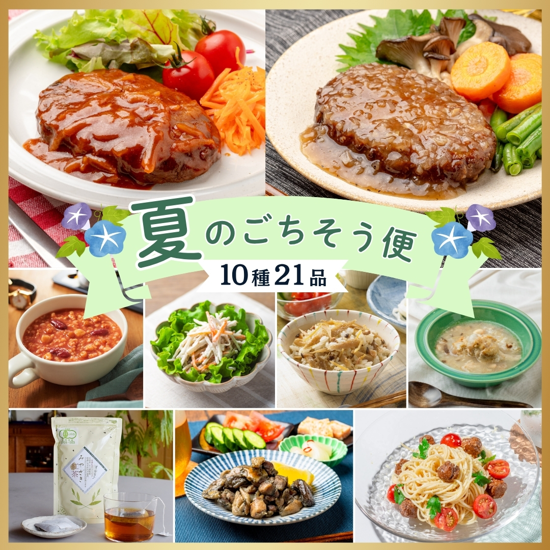 【送料無料/数量限定】夏のごちそう便（10種21品/冷蔵・常温品）