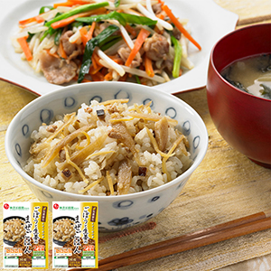 生姜香る ごぼうと生姜のまぜごはん 2袋（常温品）