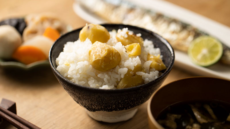 【今年採れた栗を使用】石井食品の栗ごはんの素