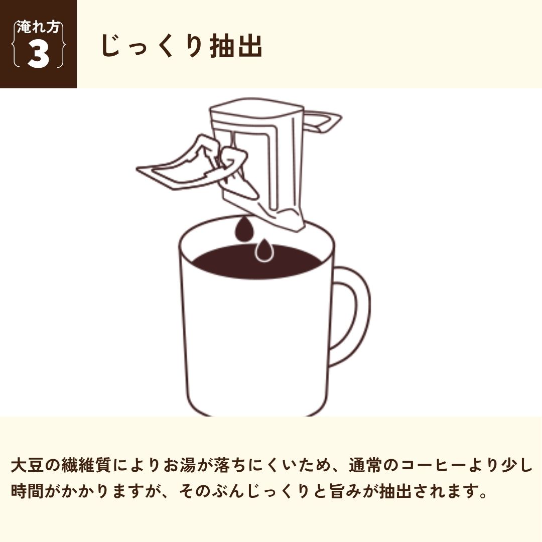 抽出中の様子