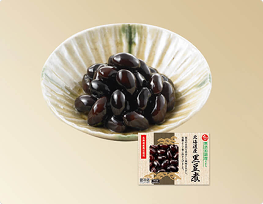 北海道産黒豆煮140g（固形量84g）｜無添加調理 イシイのおせち料理 2023