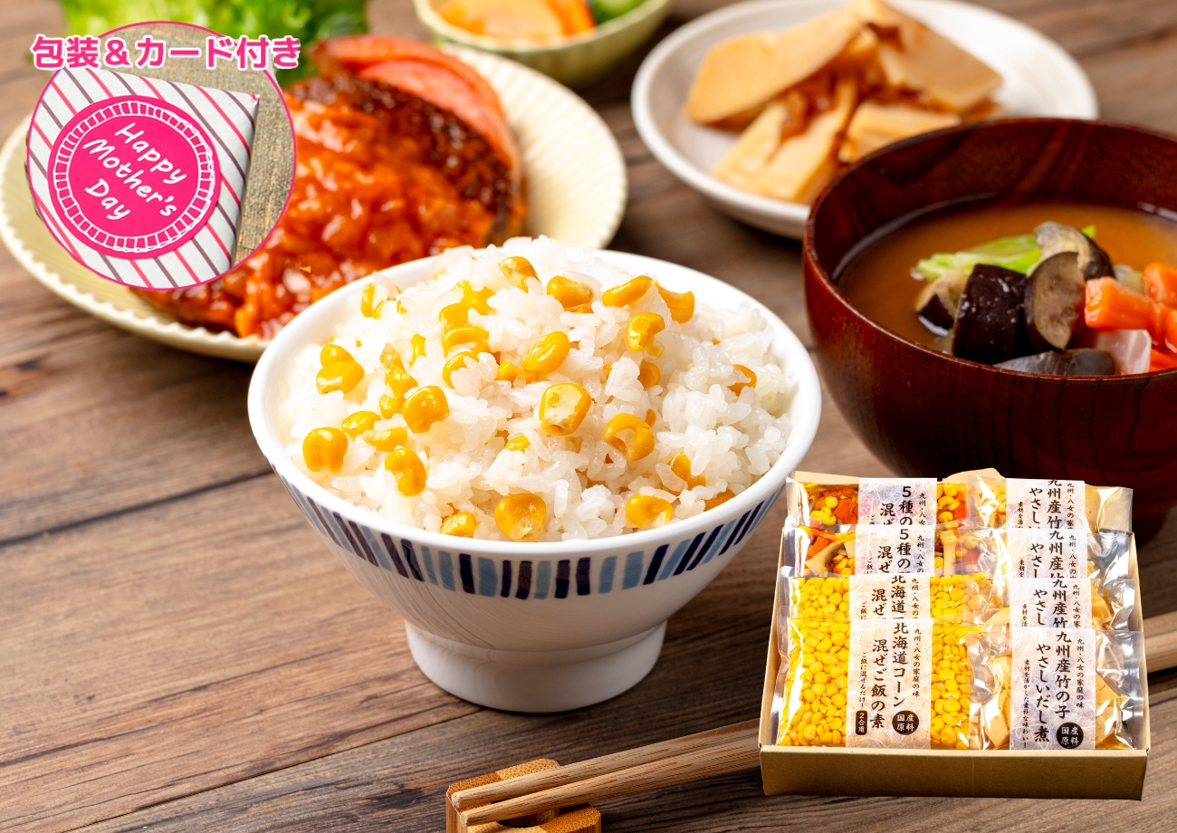 まぜご飯の素と煮物を味わうセット | 石井食品の母の日ギフト通販 2026