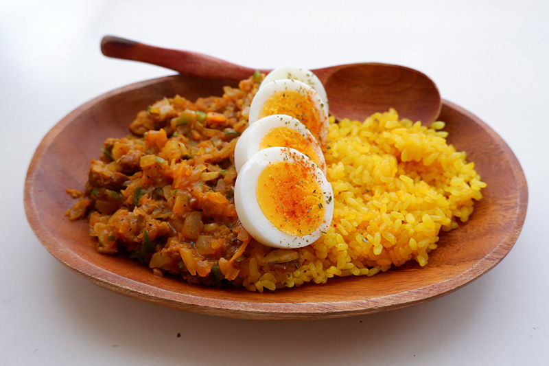 カレーミートボール